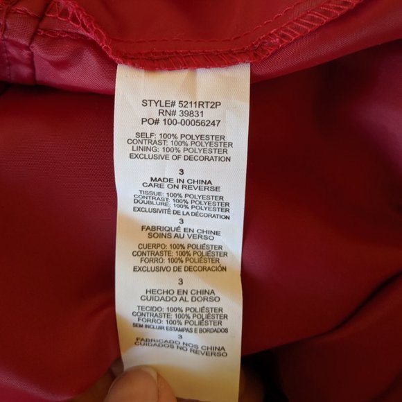 My Michelle Red Layered Tulle Skirt - Picture 7 of 8